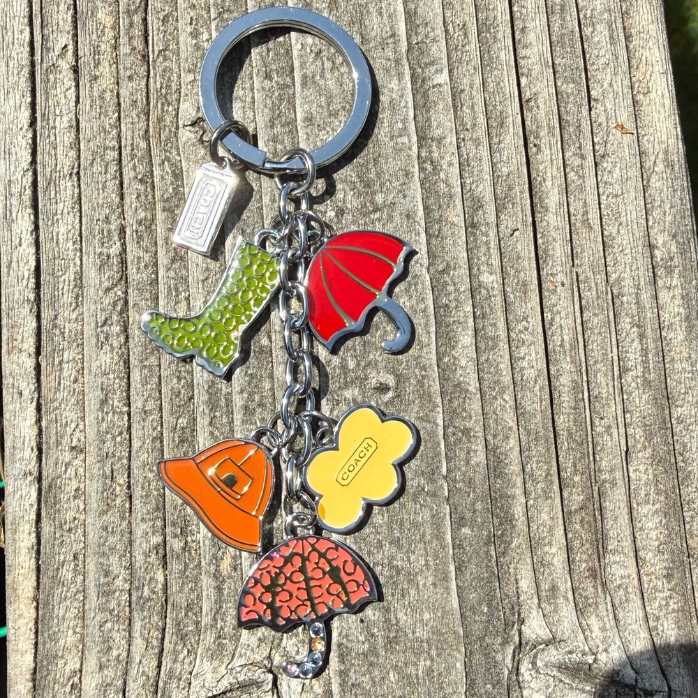 RAINY DAY CHARM KEYCHAIN